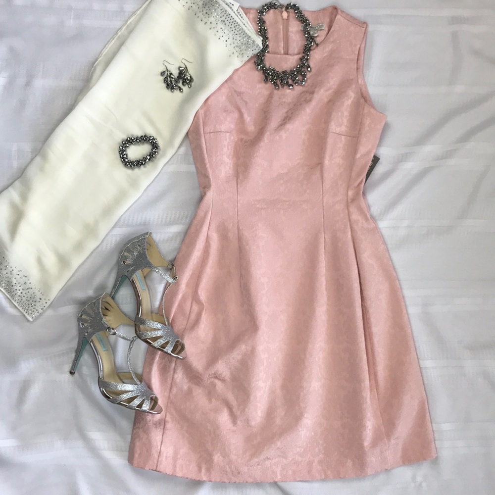 NY&Co Eva Mendes Collection Pink Dress